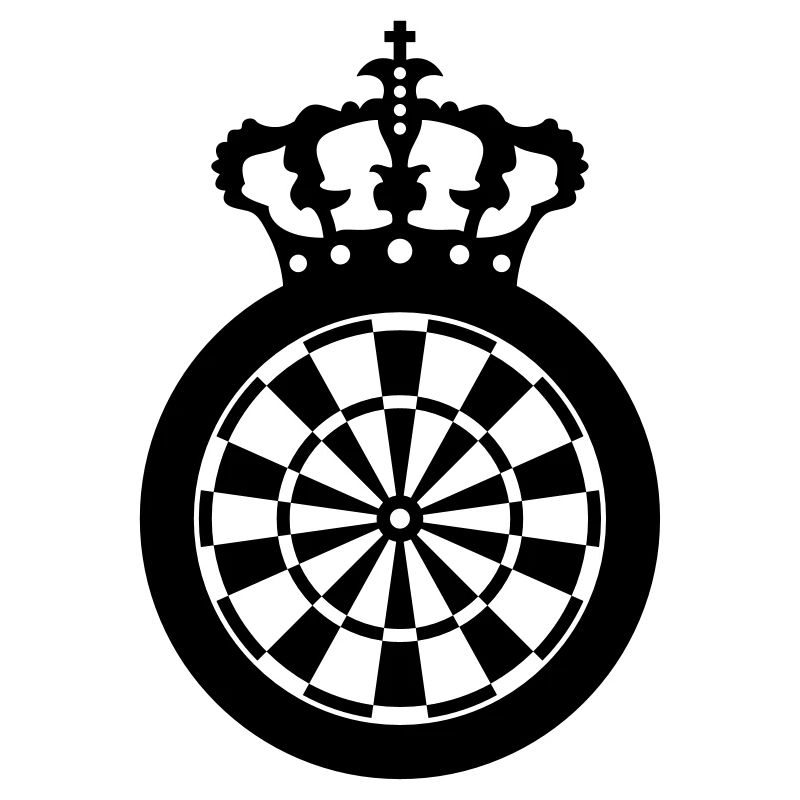 Couronne de disque de fléchettes