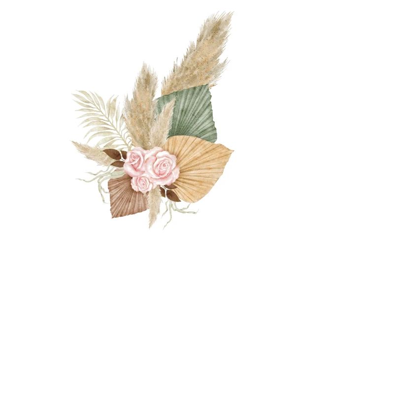 lettre E fleuris