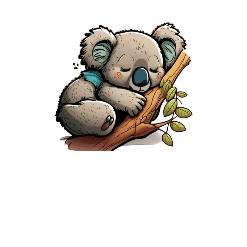Koala bear Koala sleeping. Great for sleeping.