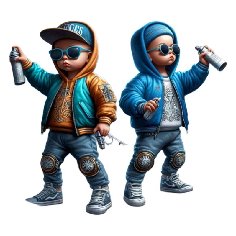 Coole Graffiti-Sprayer