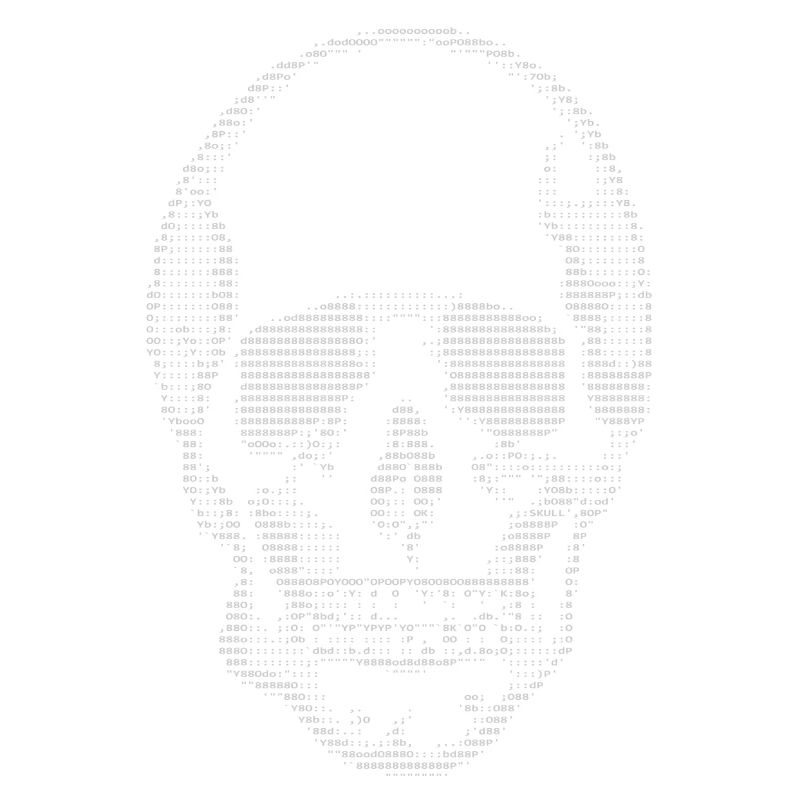 Code ASCII (Skull-One-Edition)