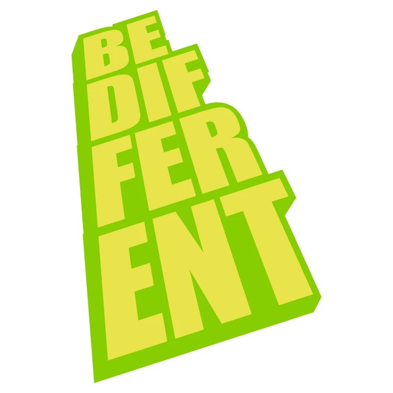Soyez différent Logo Design