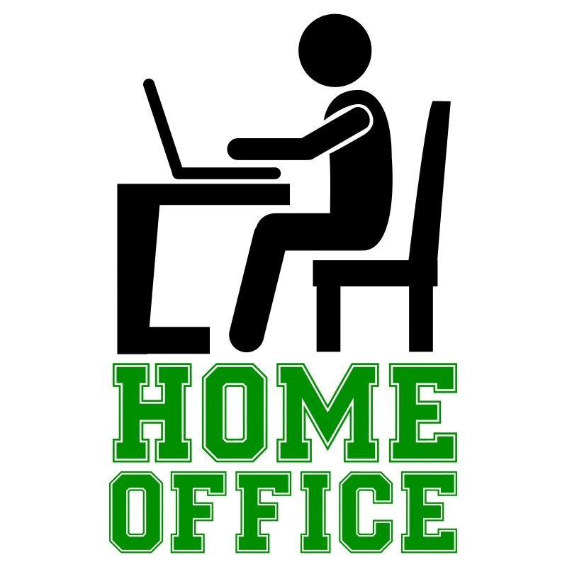 computer work home office