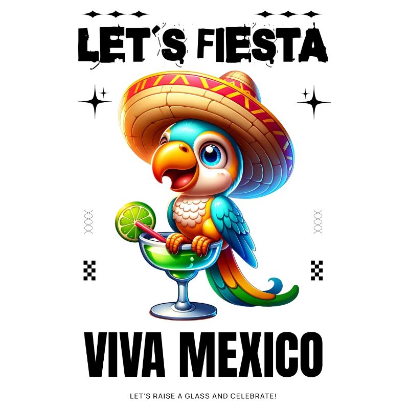 Fiesta Viva Mexico Perroquet