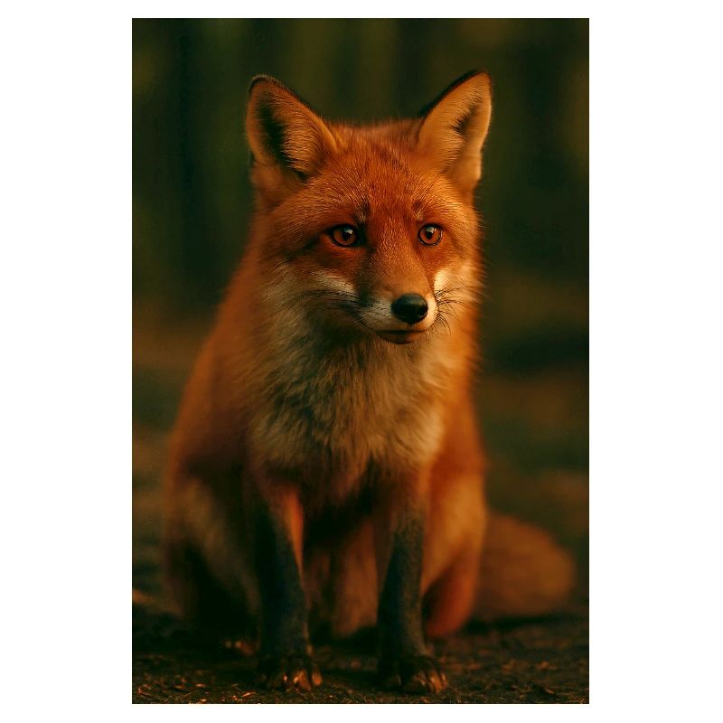 Wild animals, fox