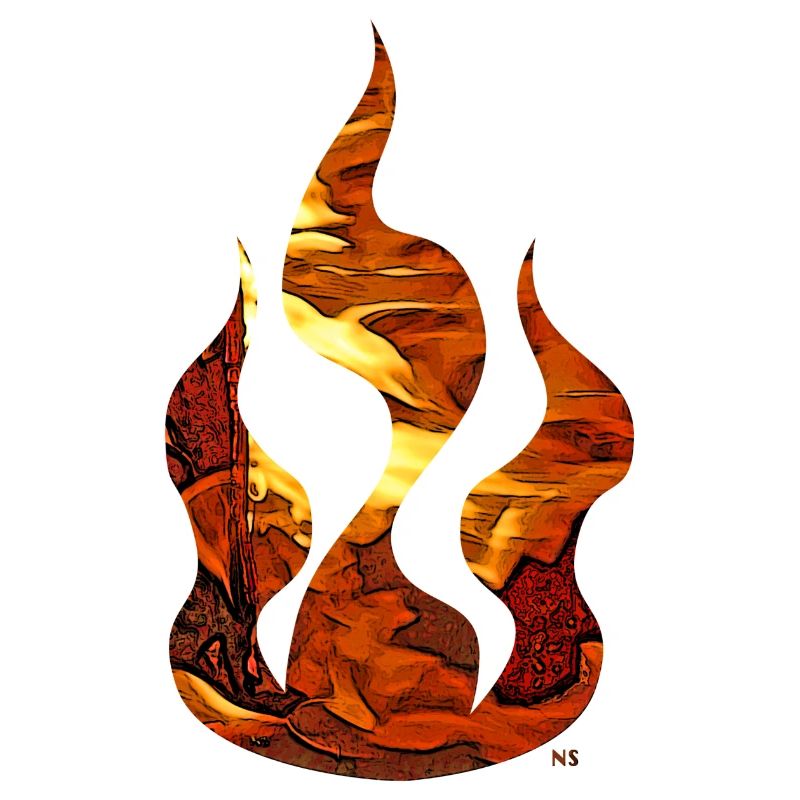 Feu de cheminée
