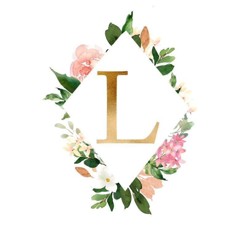Customizable Monogram L