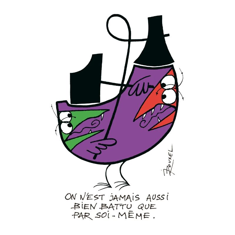 Battu par soi même