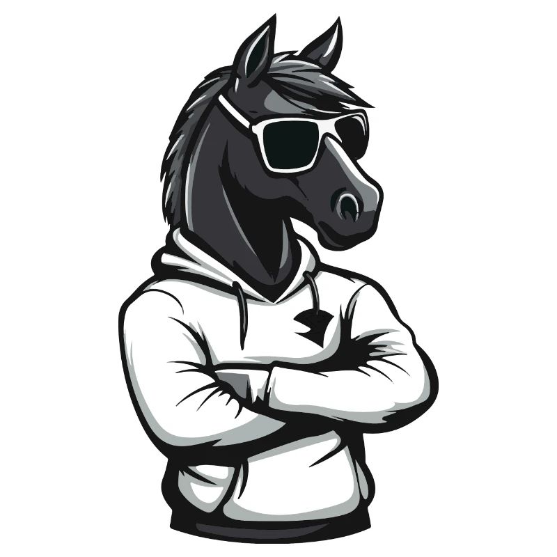 Bande dessinée de cheval