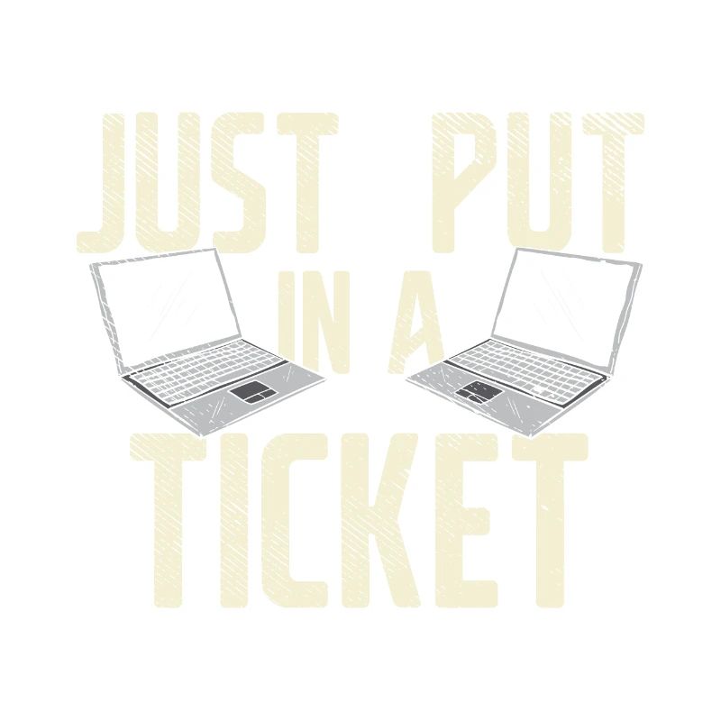 Mettez simplement un ticket pour le service d'assistance et le support technique