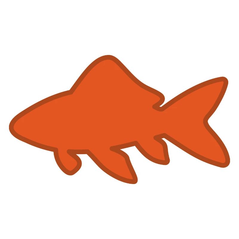 Goldfish - Silhouette - Gift Idea