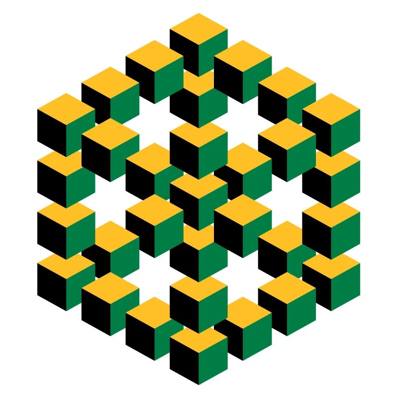 Figure impossible imagination géométrie cube Escher