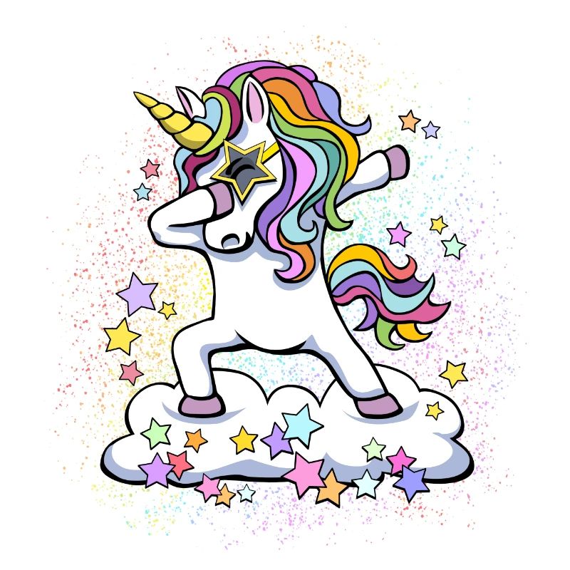 dabbendes Einhorn, cool