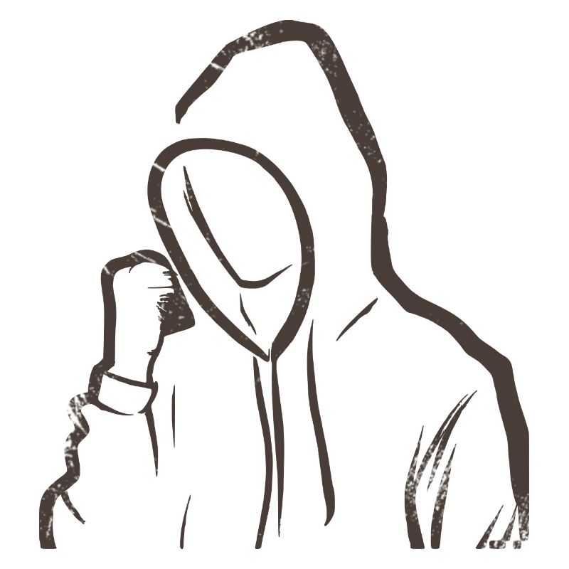 Silhouette de dessin subtile et élégante