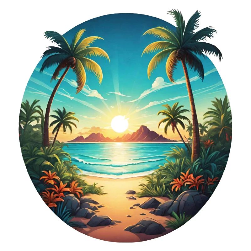Sur la plage