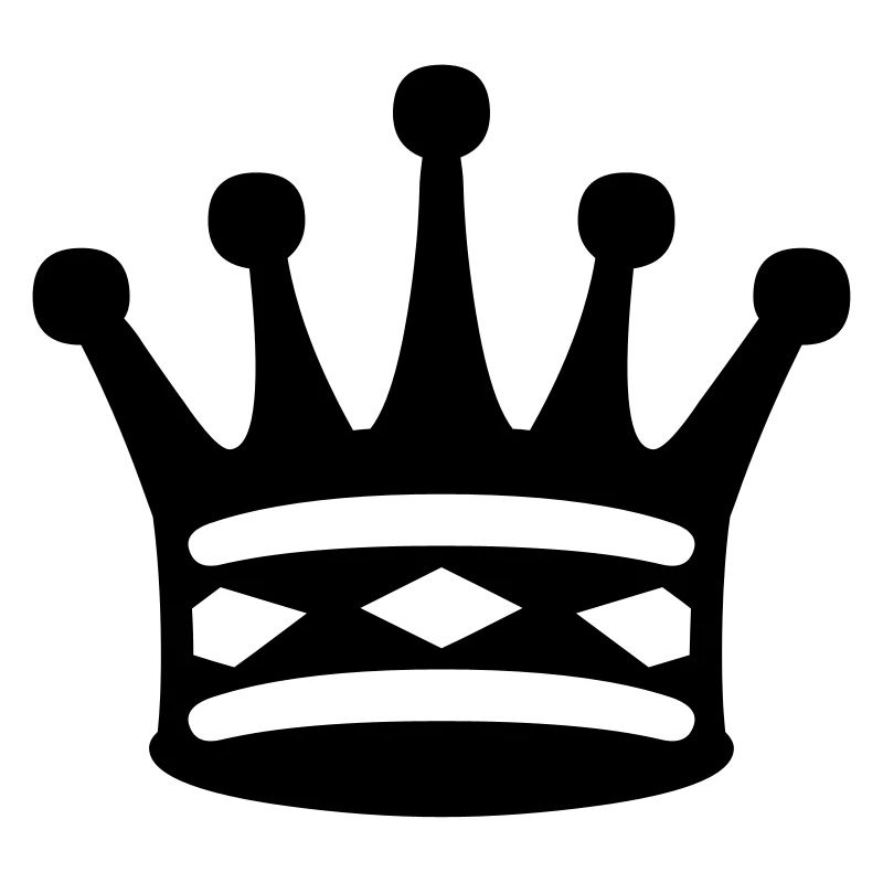 Schachschwarze Königin