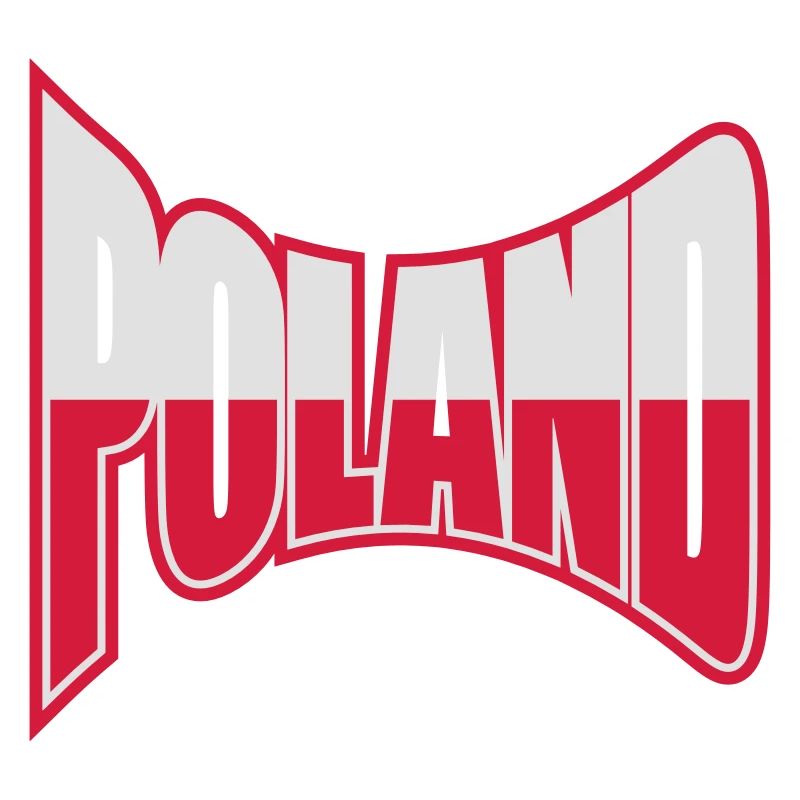 pologne pologne texte conception logo célébrer partie bal