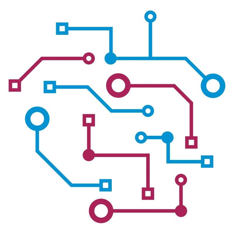 Computer Nerd CPU Daten Schaltung Elektrisch