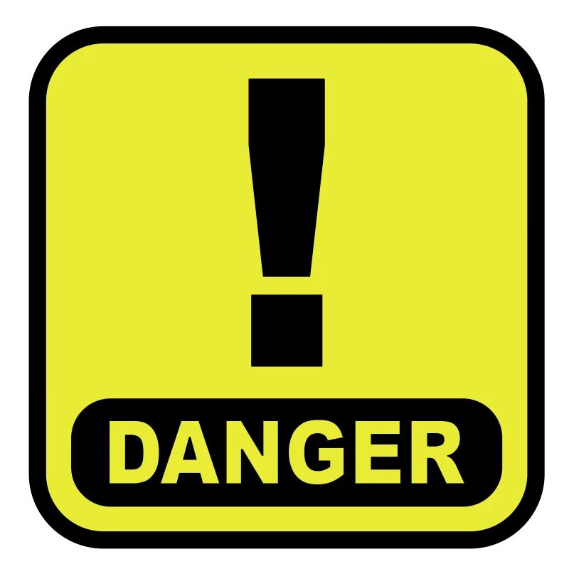 Danger Ausrugezeichen