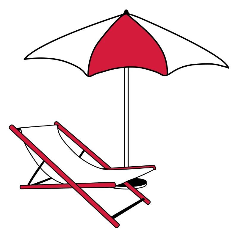 parasol parasol transat chaise de plage vacances