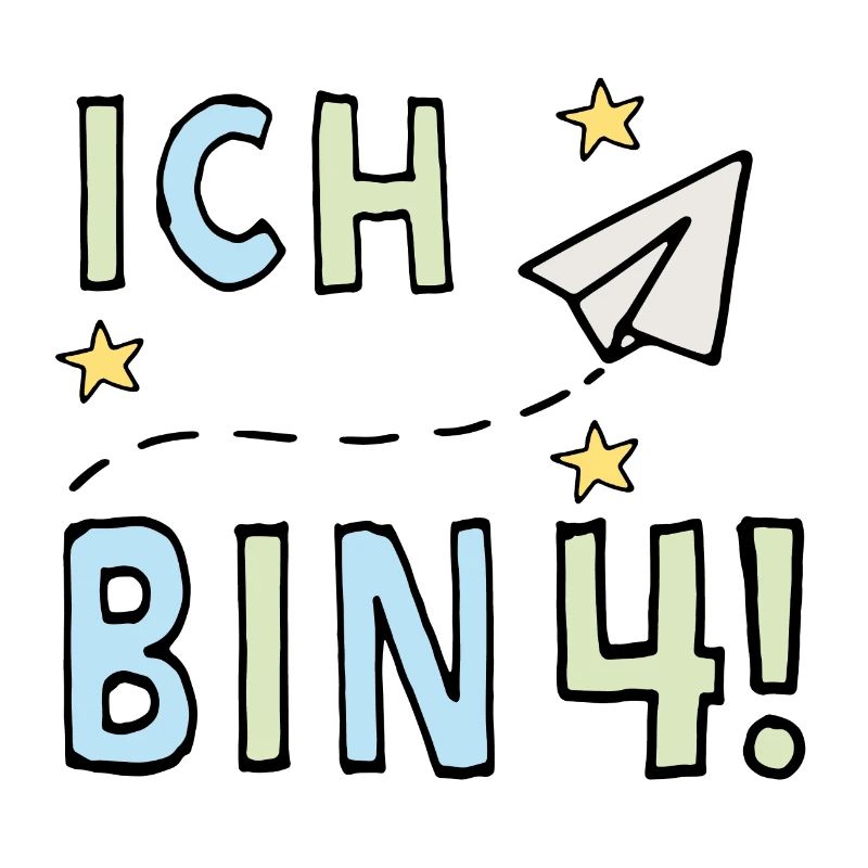 Ich bin vier