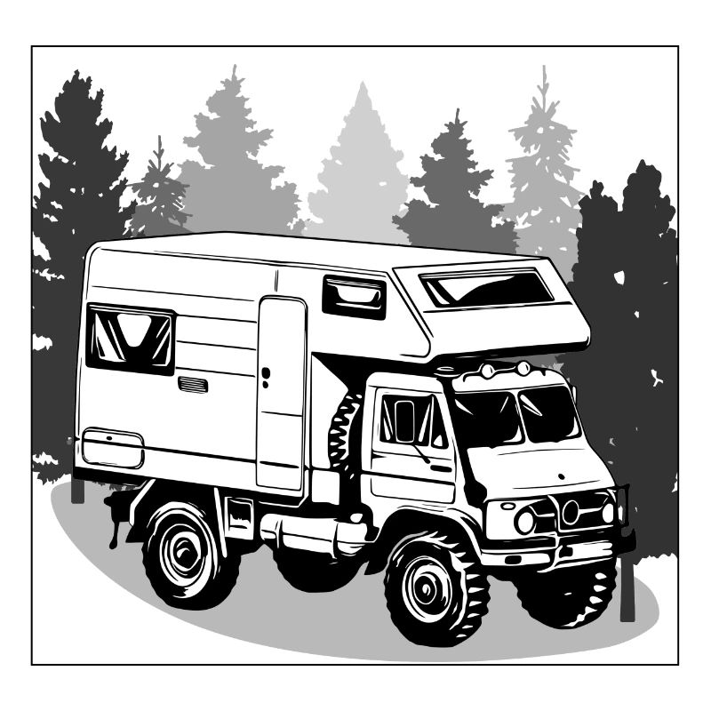 Camping - Unimog - Aventure - Oldtimer