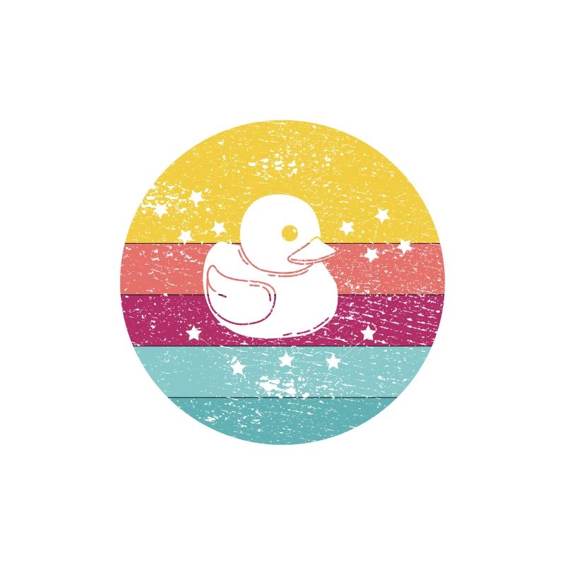 Bath Duck Retro
