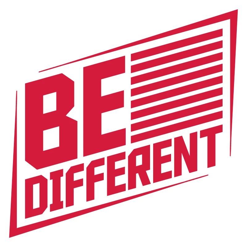Soyez différent Logo Design
