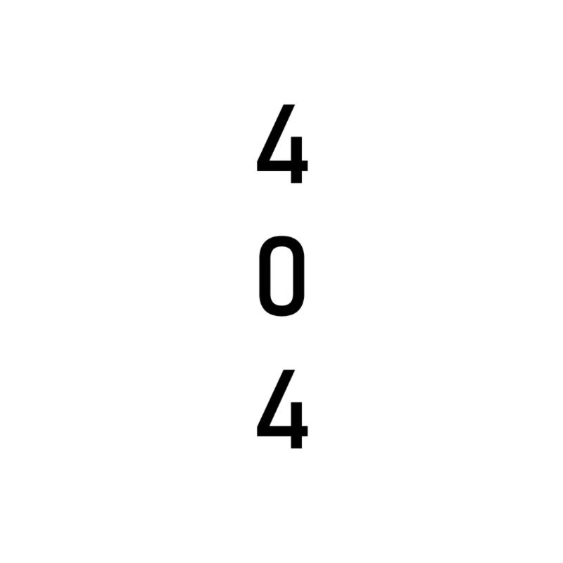 ERROR 404 "404" [ BLACK ]