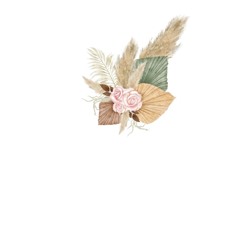 Buchstabe O Blumen