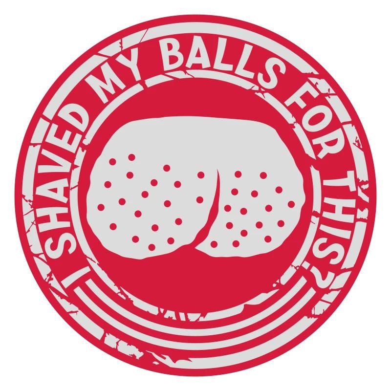 I shaved my balls