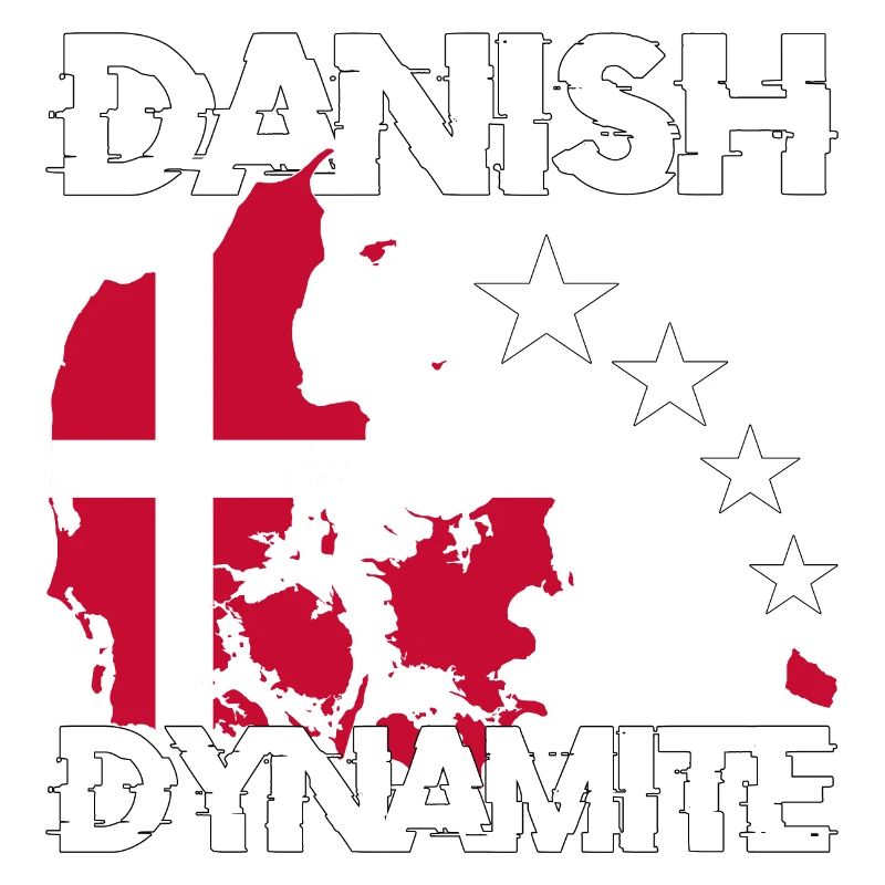 Dänemark Flagge danish dynamite Geschenk