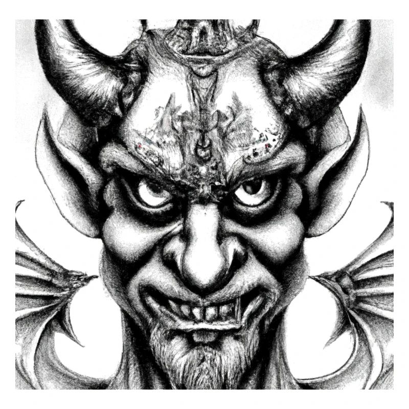 Visage du diable