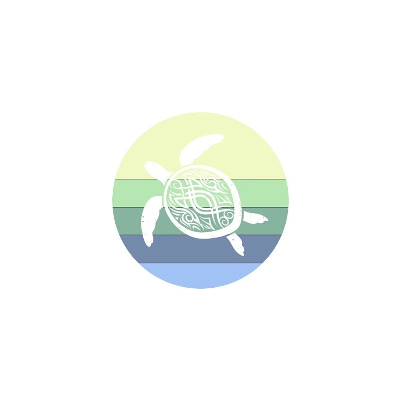 Turtle Retro Graphic