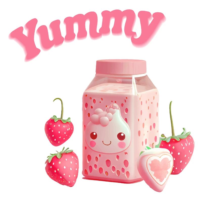 Erdbeermilch Erdbeere Anime kawaii