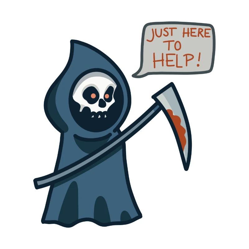 JUST HERE TO HELP