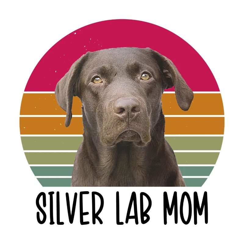 Silver Lab Mom