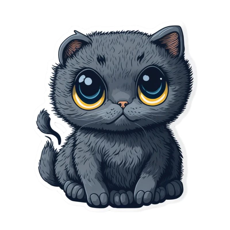Cute Grey Cat