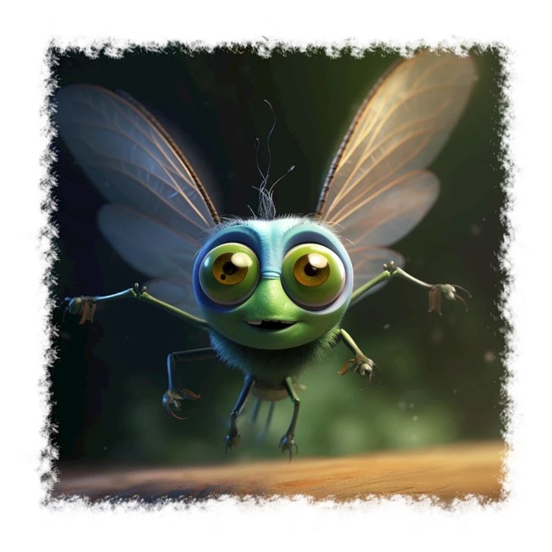 lustige Fliege