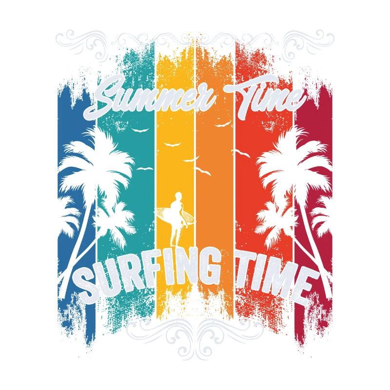 Temps de surf en été