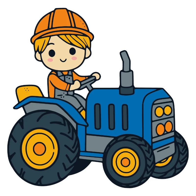 Traktor Junge Kinder