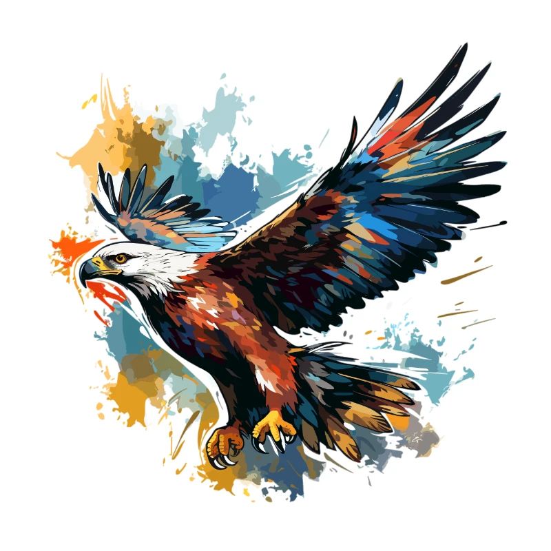 Pygargue à tête blanche - Aigle oiseau de proie