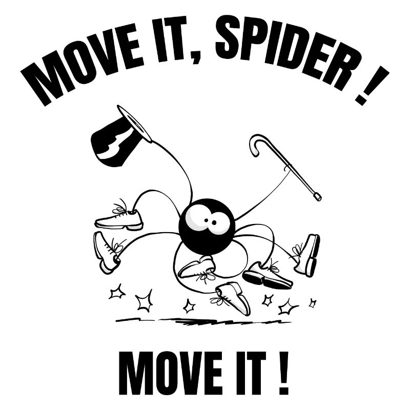 Beth the Spider - Tap Dancing (with text)
