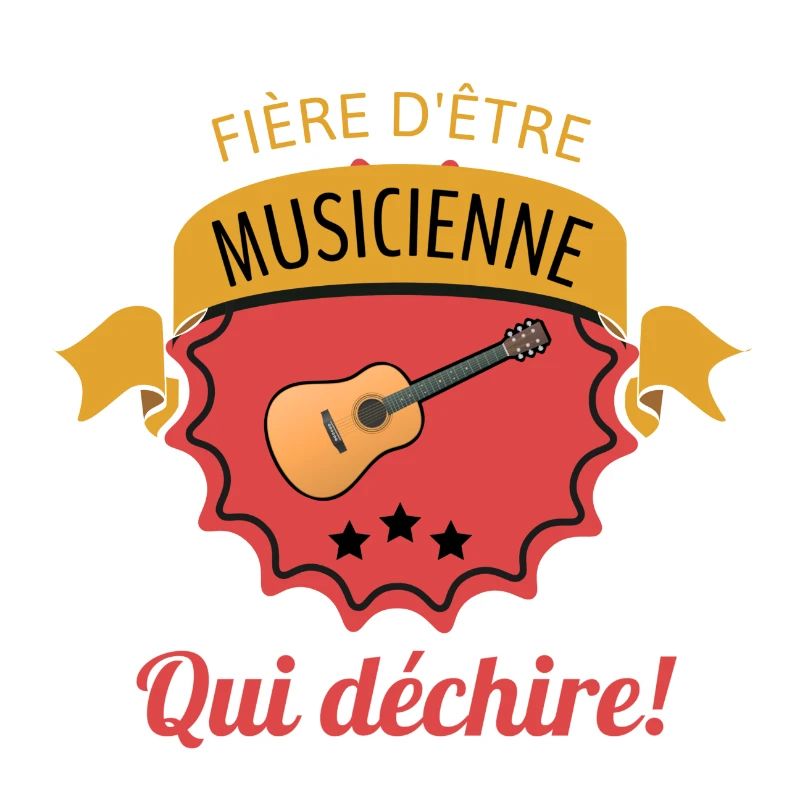 Musicienne qui déchire