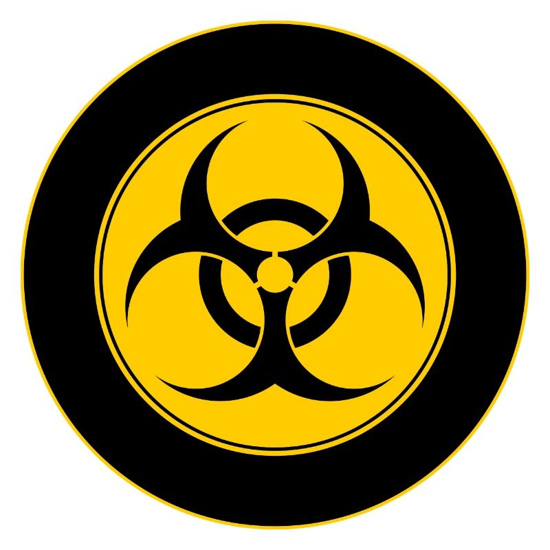 Mod Biohazard sign