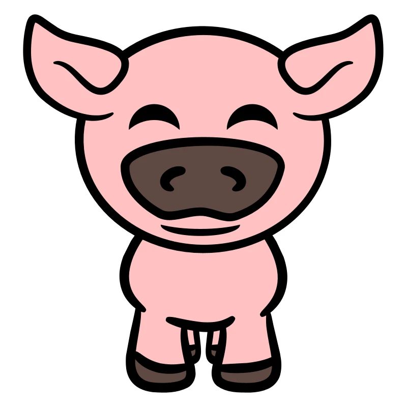 Petit Cochon Mignon Cochon Animal Amour