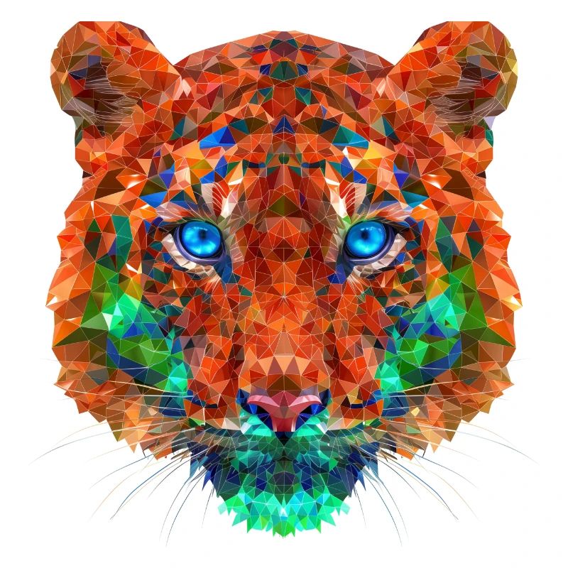 Polygon Tiger