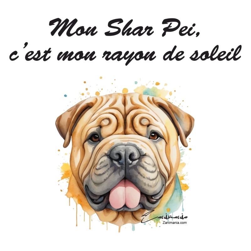 Shar Pei rayon de soleil