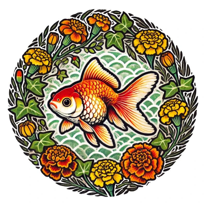 Fancy Oranda Goldfish