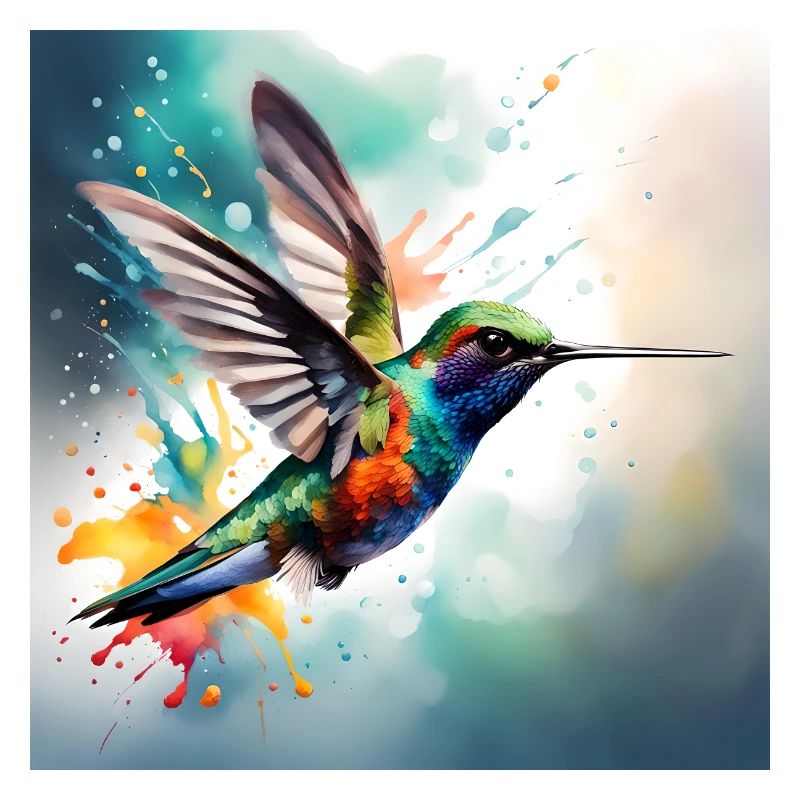 Kolibri farbig